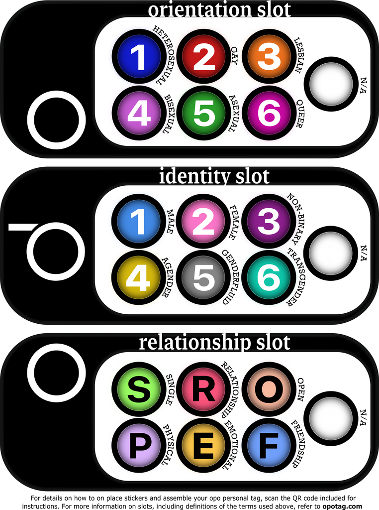 The opo Color Key